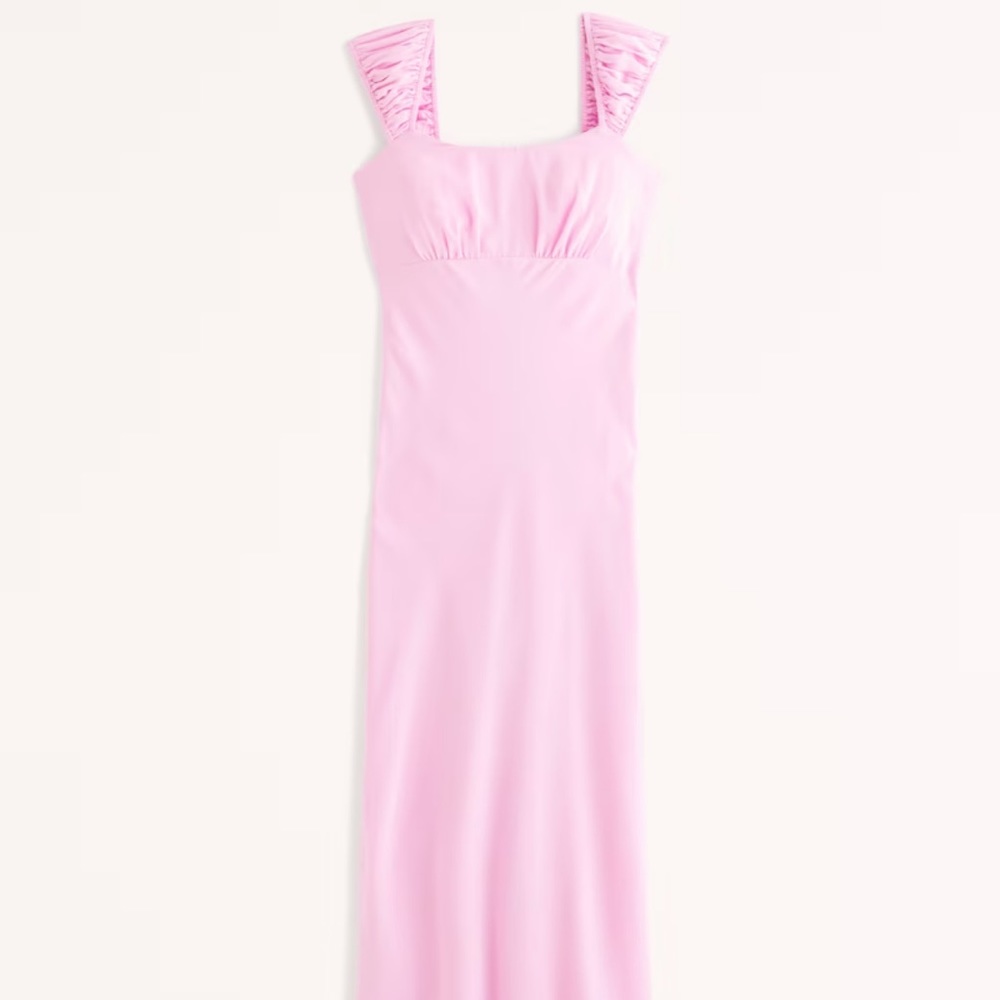 Abercrombie & Fitch Slip Midi Dress